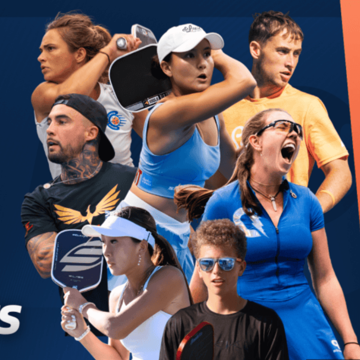 Pro pickleball players lineup